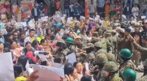 Six injured as protest erupts over NRC demand