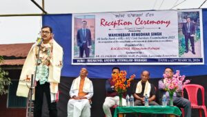 Wahengbam Renudhar Honored for Clearing UPSC