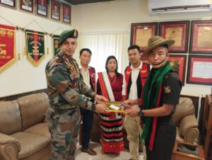 Newly Commissioned Officer Honoured by AR