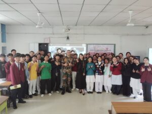 Students Attend Career Counselling Programme at JNV Churachandpur