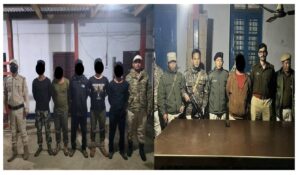 Manipur Police, Security Forces Arrest Five Insurgents in Tengnoupal Border Operation